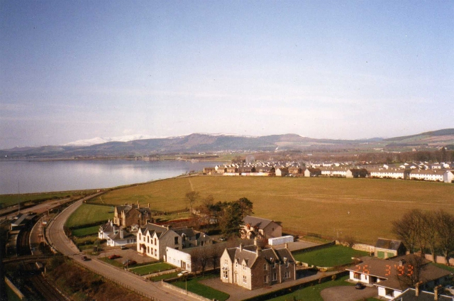 The view West with Ben Wyvis in the background