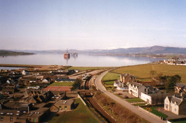 The view West down the Firth
