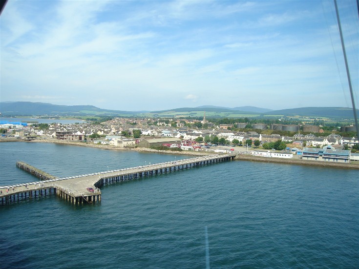 Invergordon from the Port looking north west