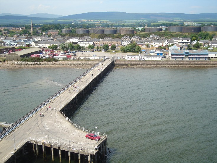 Admiralty Pier and Town from the Crown Princess