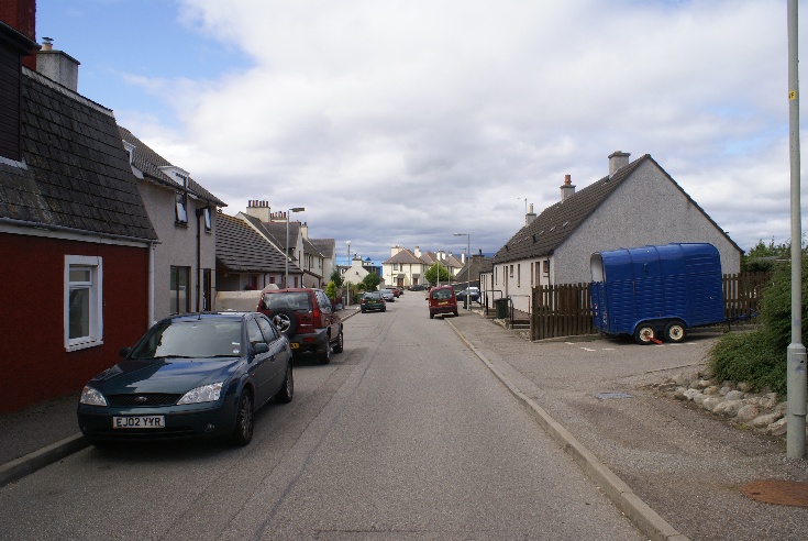 Outram Street looking west