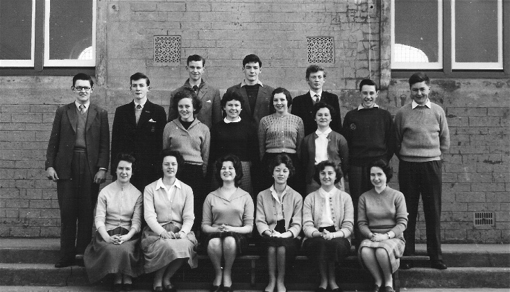 Invergordon Academy 5th and 6th years March 1960