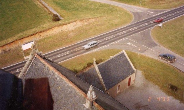Steeplejacks at Rosskeen Free Church