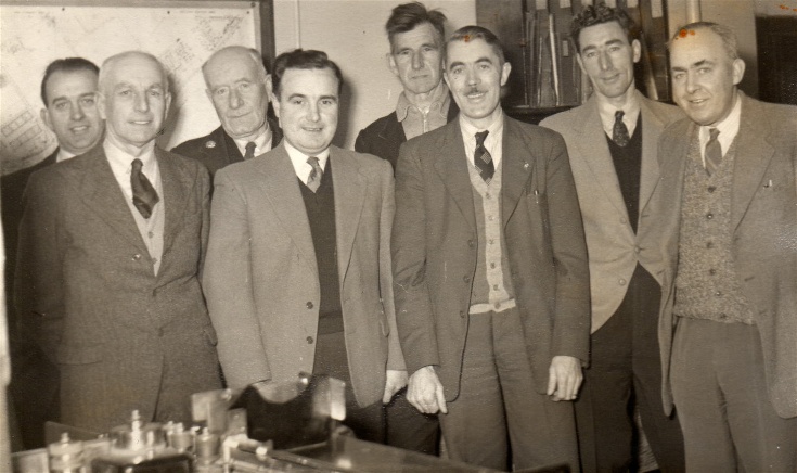 Staff at Invergordon Post Office