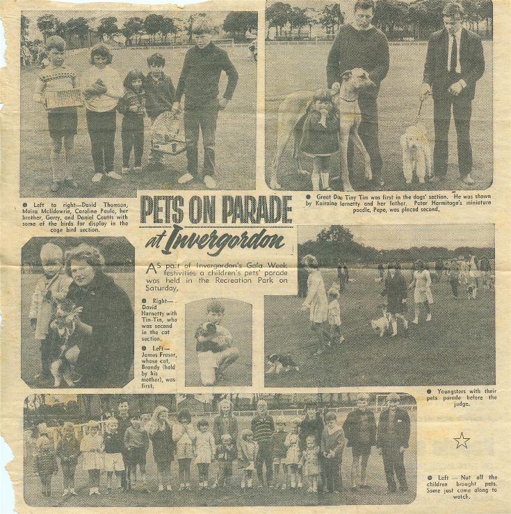 Pet Parade at the Recreation Park