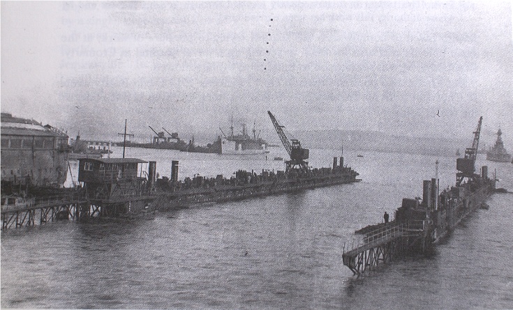 The Floating Dock Submerged