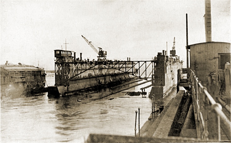 Floating Dry Dock at Invergordon