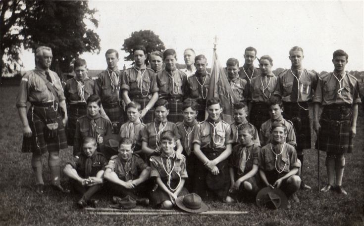 Invergordon Scouts - at Brodie, 1936