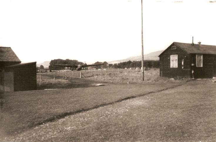 Handley Page Harrow on the ground at Evanton in 1939