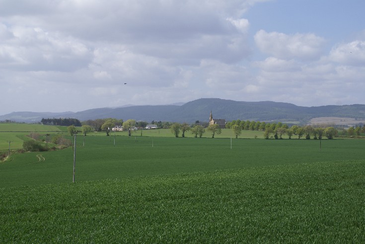 The View West from Lower Kincraig Farm