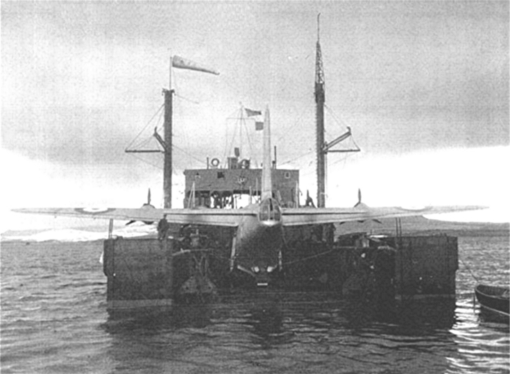 Flying Boat Floating Dock