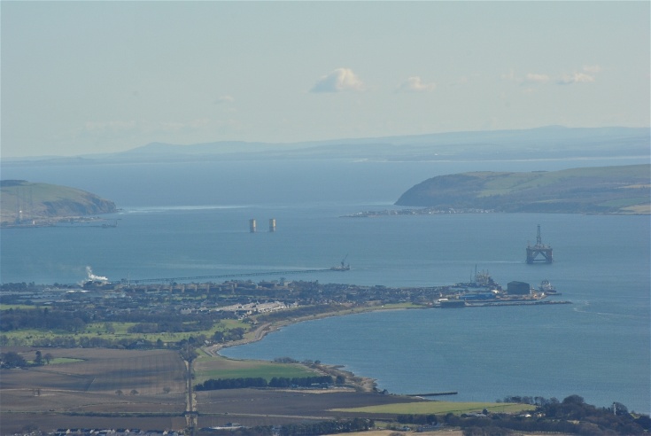 The view east from Fyrish