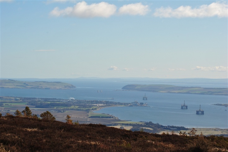 Invergordon and the Sutors from Fyrish