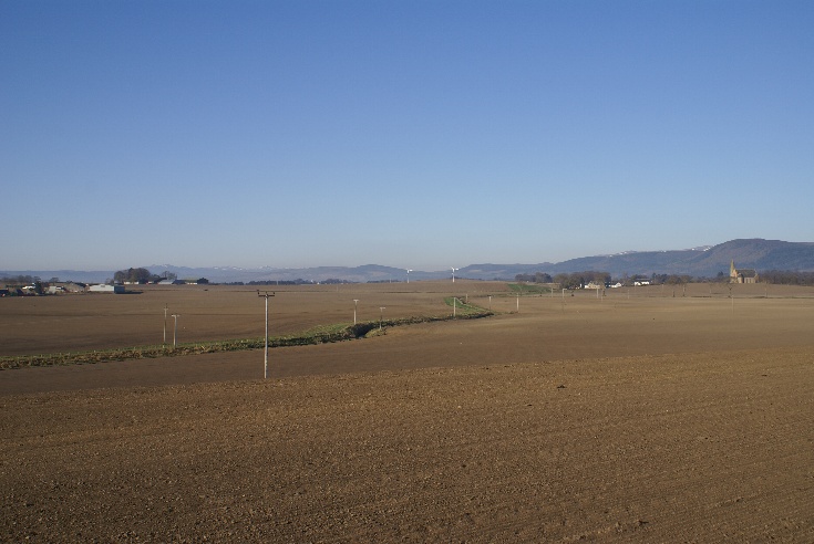 View west from Lower Kincraig