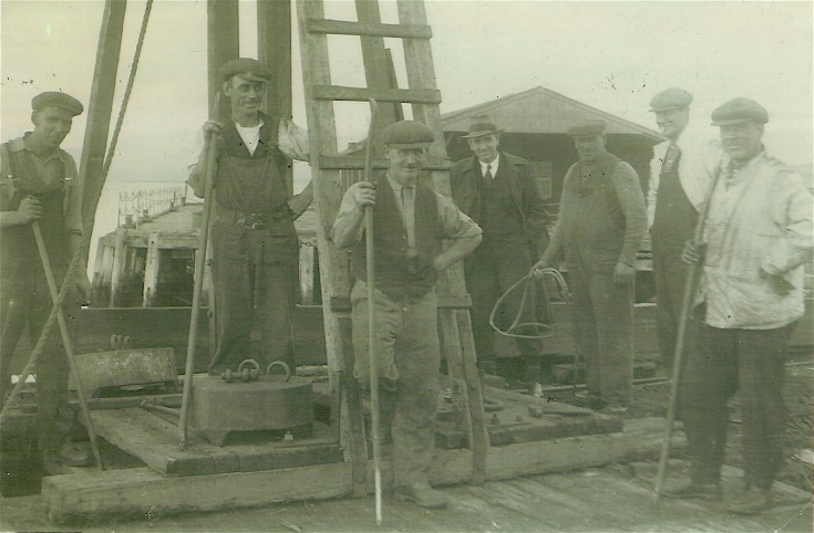Admiralty Pier Workers