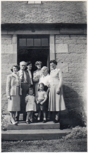 Andrews Family at Ness Cottage