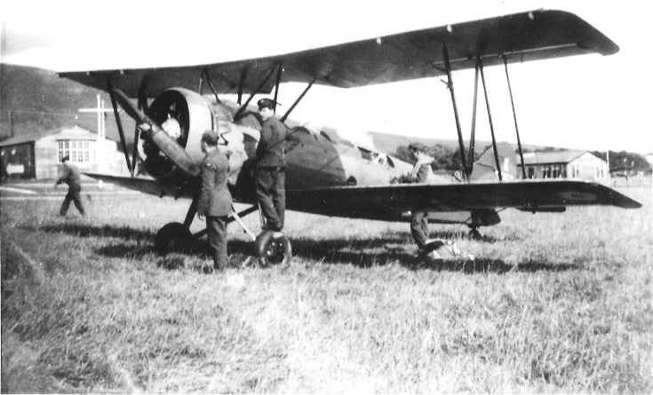 Avro Tutor trainer at Evanton, 1939