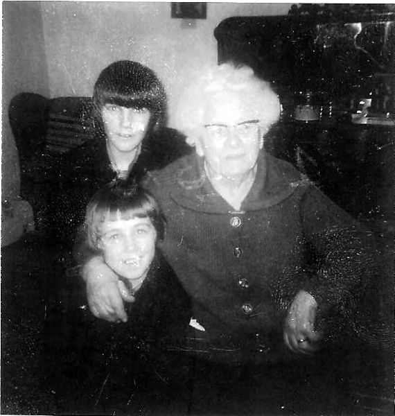 Me and  my brother Neil with Aunty the 