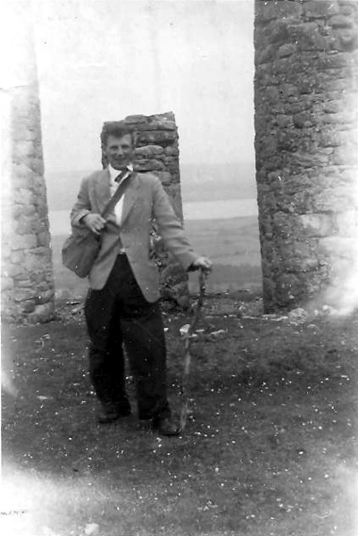 Gordon Andrews at Fyrish, July 1954