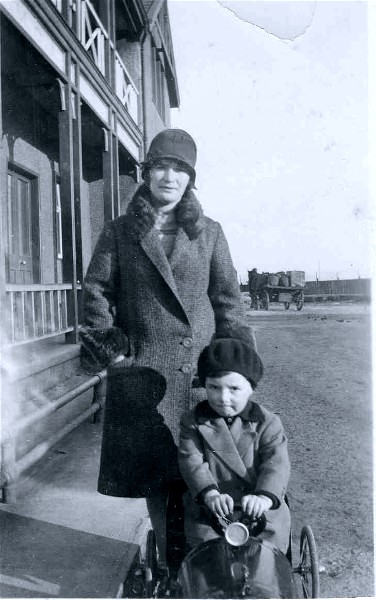 Grandmother Cathy with my father James Norman Askew