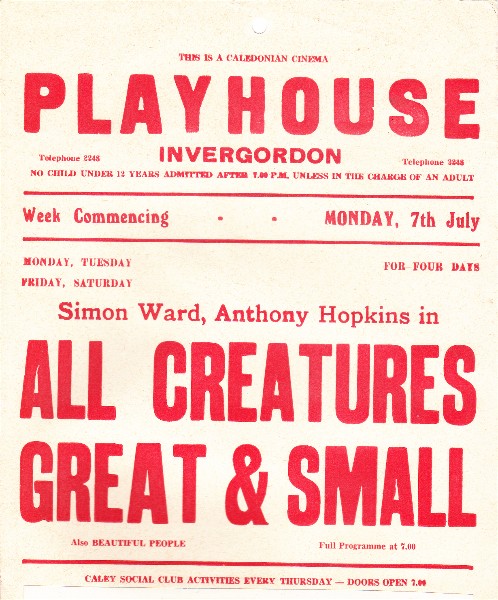 The Playhouse, Invergordon