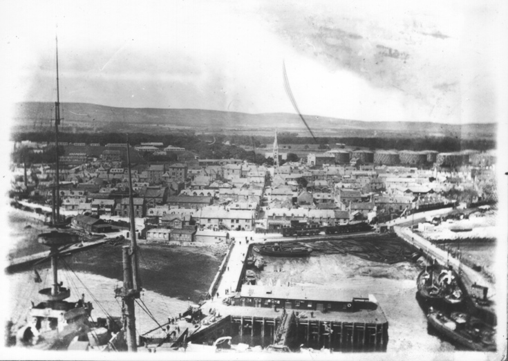 Aerial View looking North