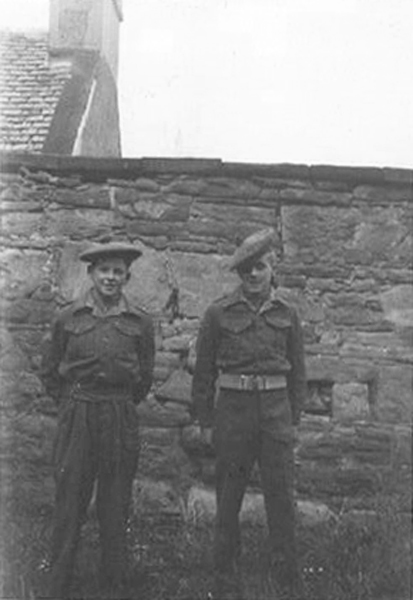 Donald (Sonny) Macleod and Harry O'Neill