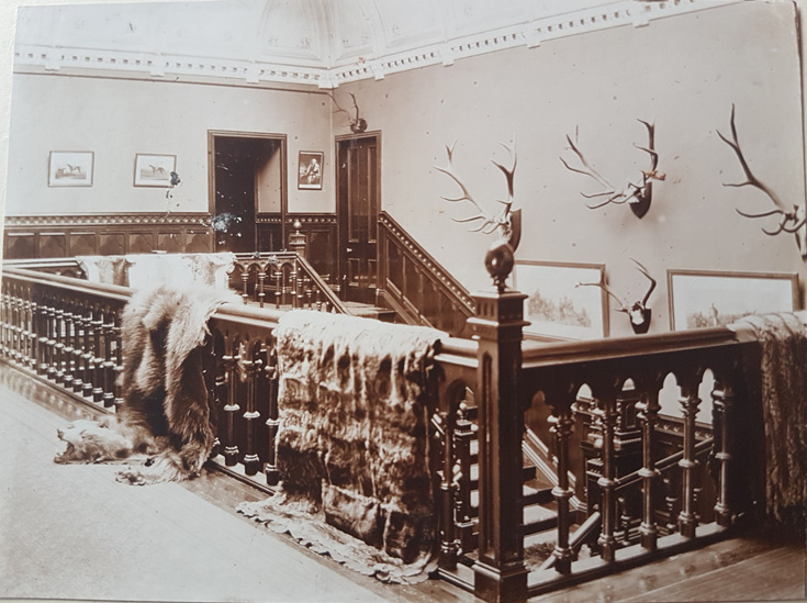 Interior of Invergordon Castle