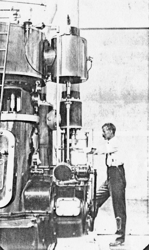 William Macrae at work