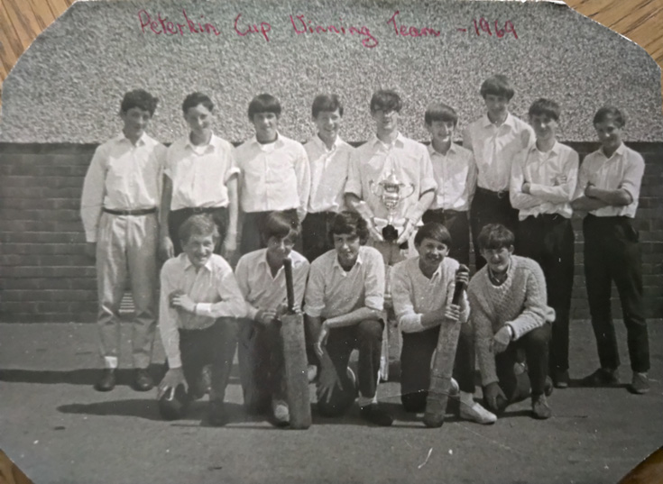 Peterkin Cup winning Cricket team