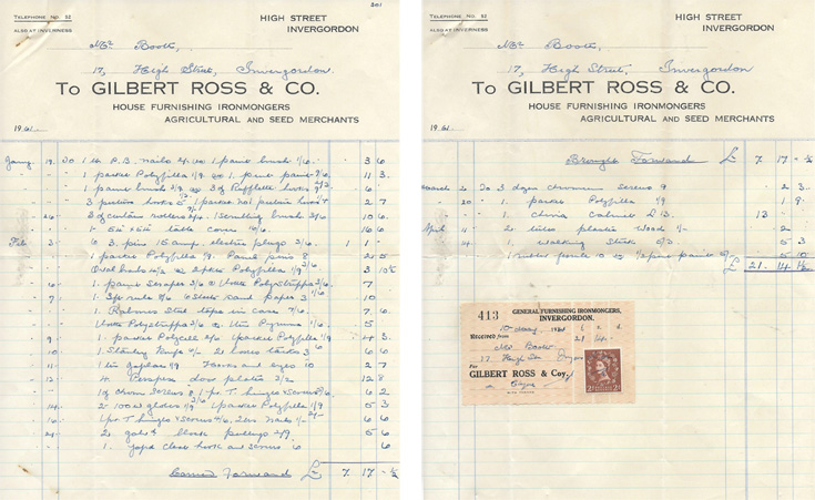 Gilbert Ross & Co 1961