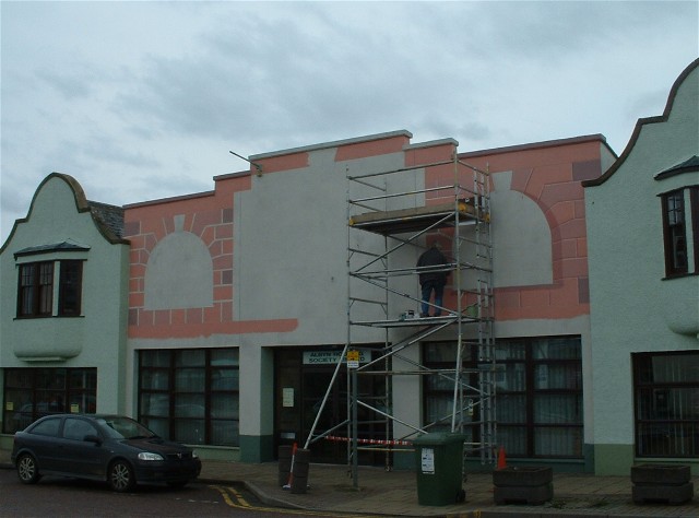 Invergordon Mural - day 4