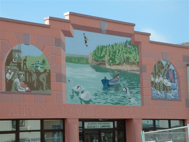 First Invergordon Mural finished