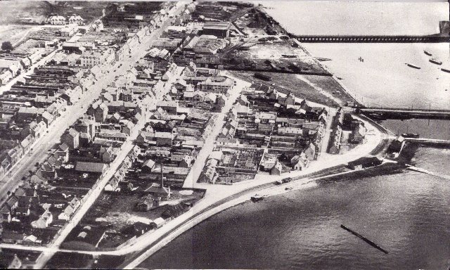 An Aerial view of the Town