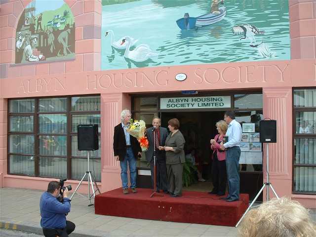 Official Unveiling of the first Invergordon Mural