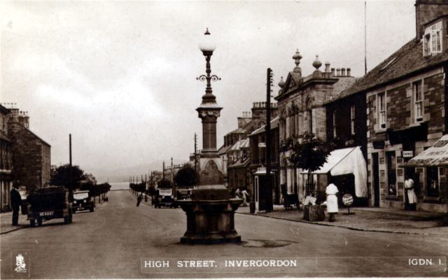 Invergordon High Street, looking West