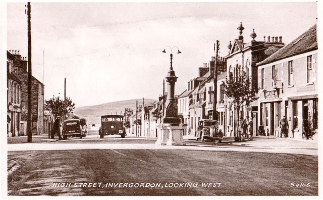 High Street, Invergordon, Looking West