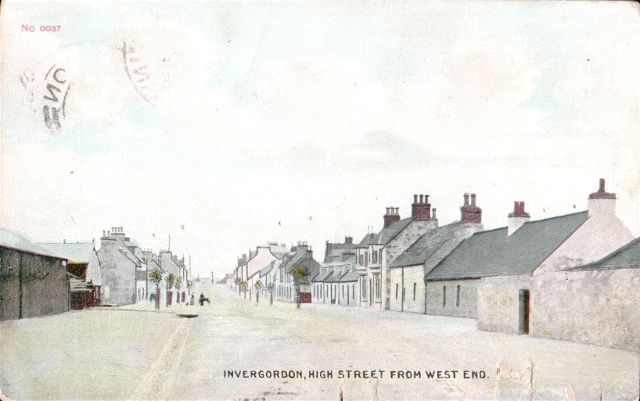 Invergordon, High Street from West End