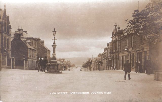 High Street, Invergordon, Looking West
