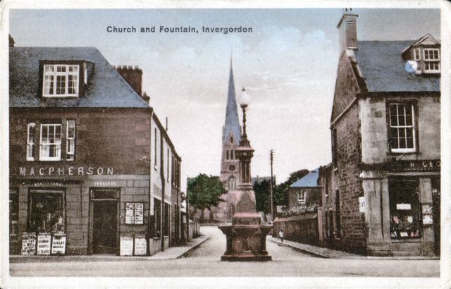 Church and Fountain, Invergordon