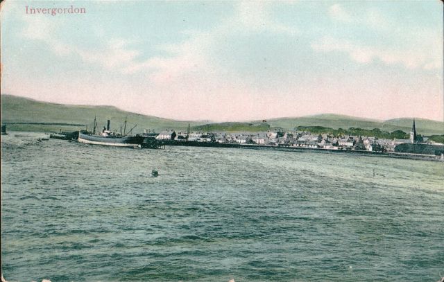 Invergordon from the Cromarty Firth