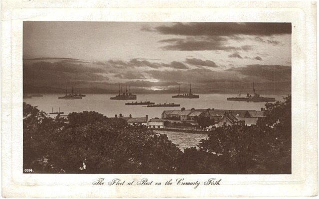 The Fleet at Rest on the Cromarty Firth