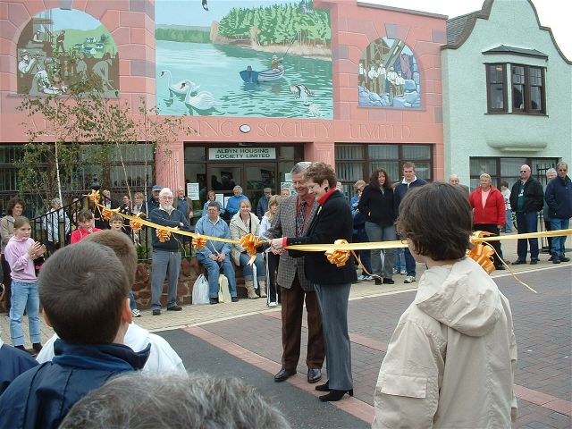 Cutting the Ribbon