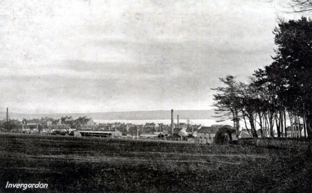 Invergordon looking South-East