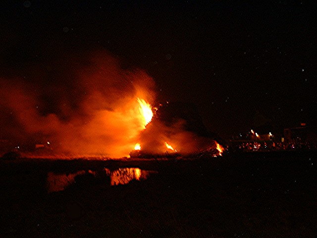 Bonfire Night getting underway