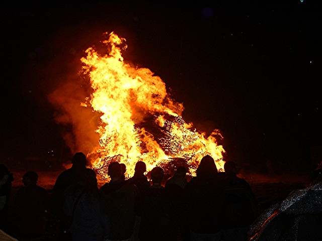 A Real Bonfire!