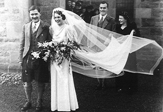 Wartime wedding