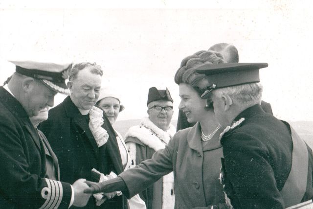 The Queen in Invergordon