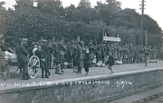Mobilisation at Invergordon