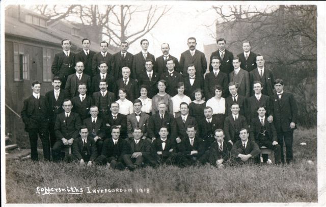 Coppersmiths - Invergordon 1918